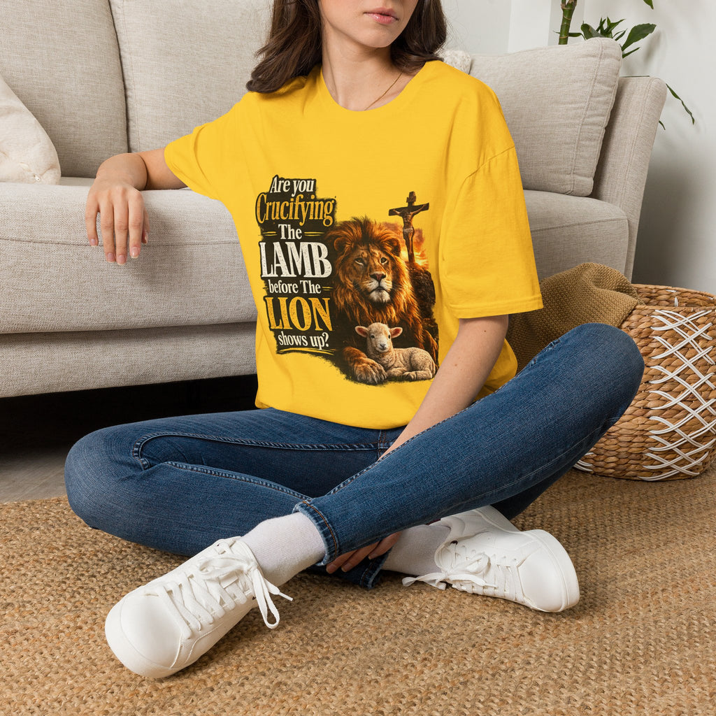 Lion and Lamb Christian T-Shirt