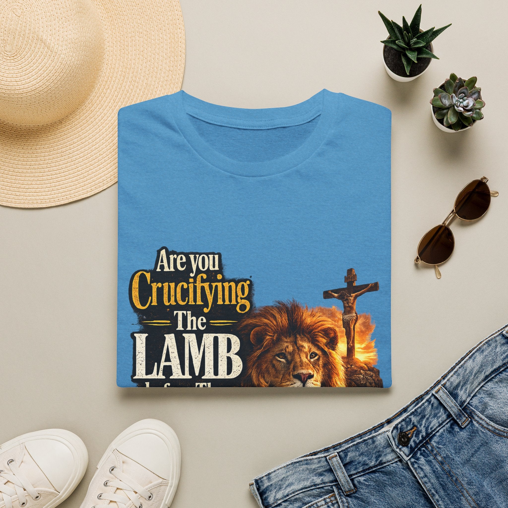 Lion and Lamb Christian T-Shirt