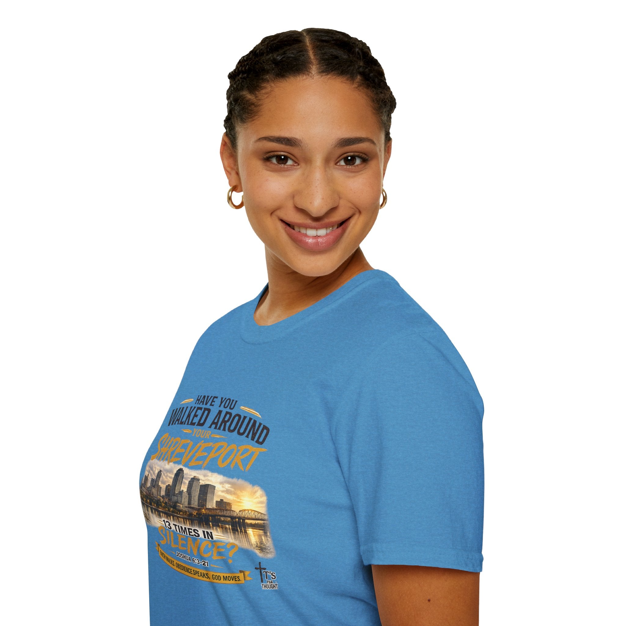 Shreveport Souvenir T-Shirt — "Have You Walked Around Your Shreveport 13 Times In Silence?"