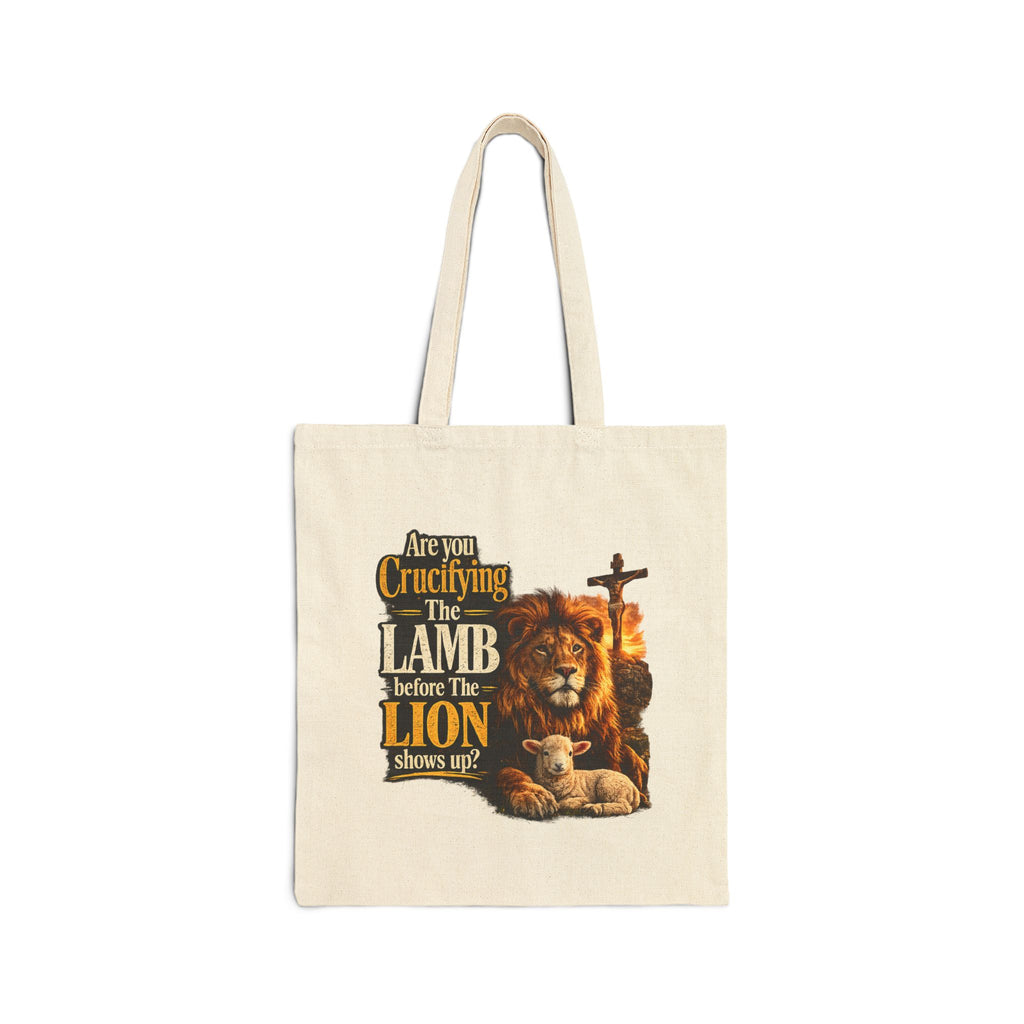 Lion and Lamb Tote
