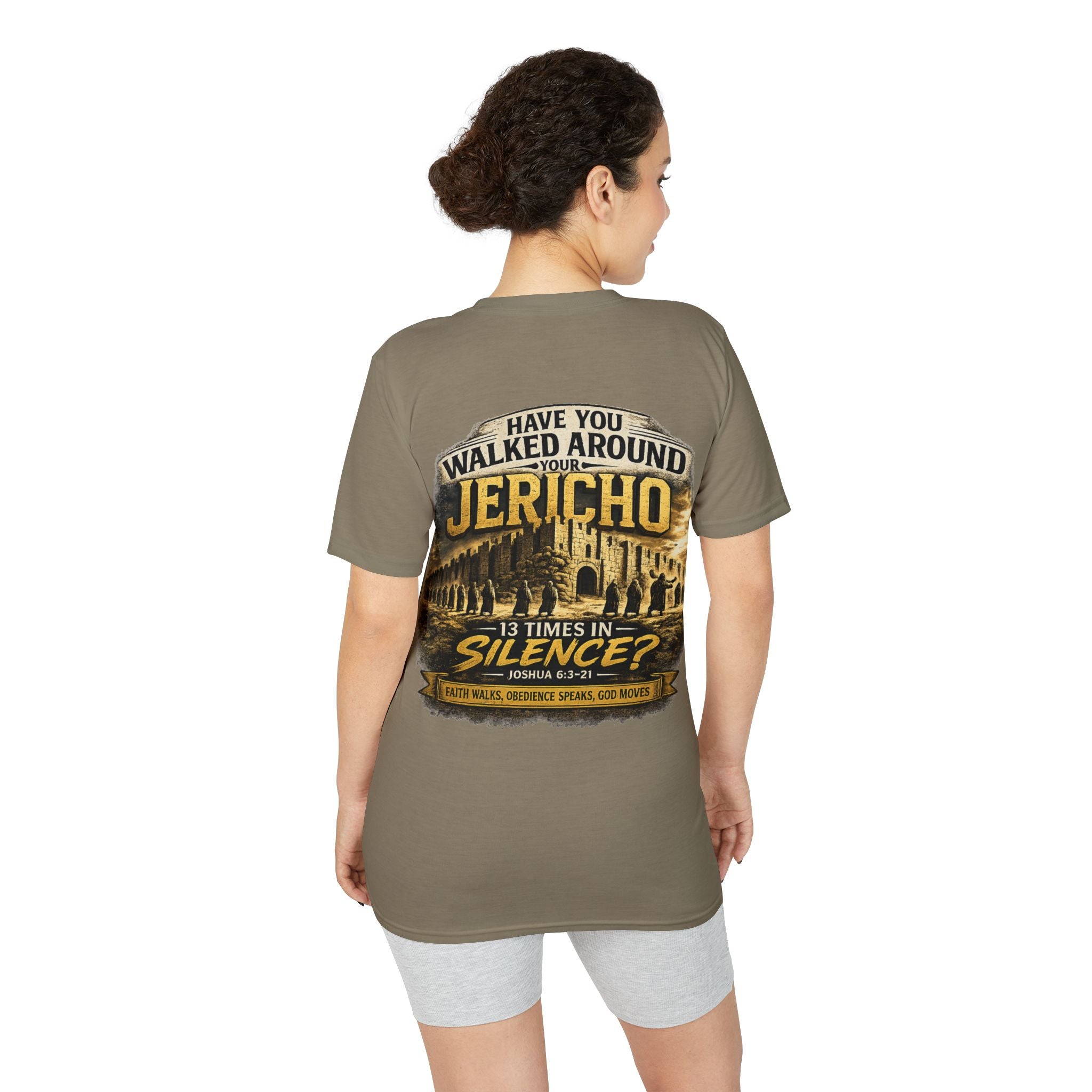 Have You Walked Around Your Jericho T-Shirt — Joshua 6:3-5 Inspirational Faith Tee