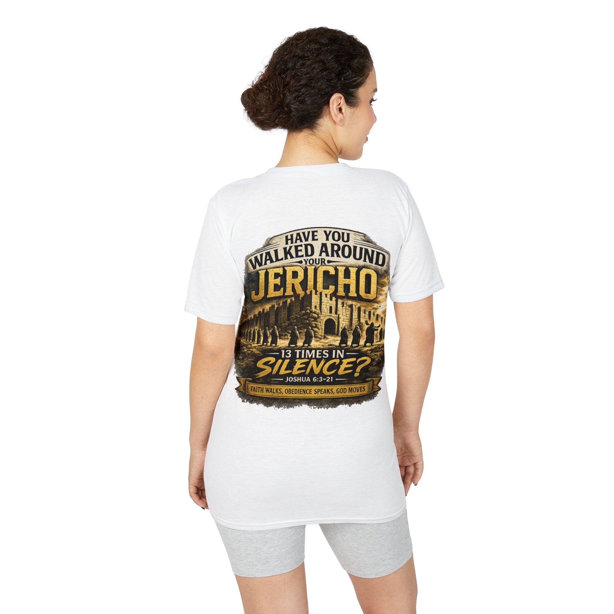 Have You Walked Around Your Jericho T-Shirt — Joshua 6:3-5 Inspirational Faith Tee
