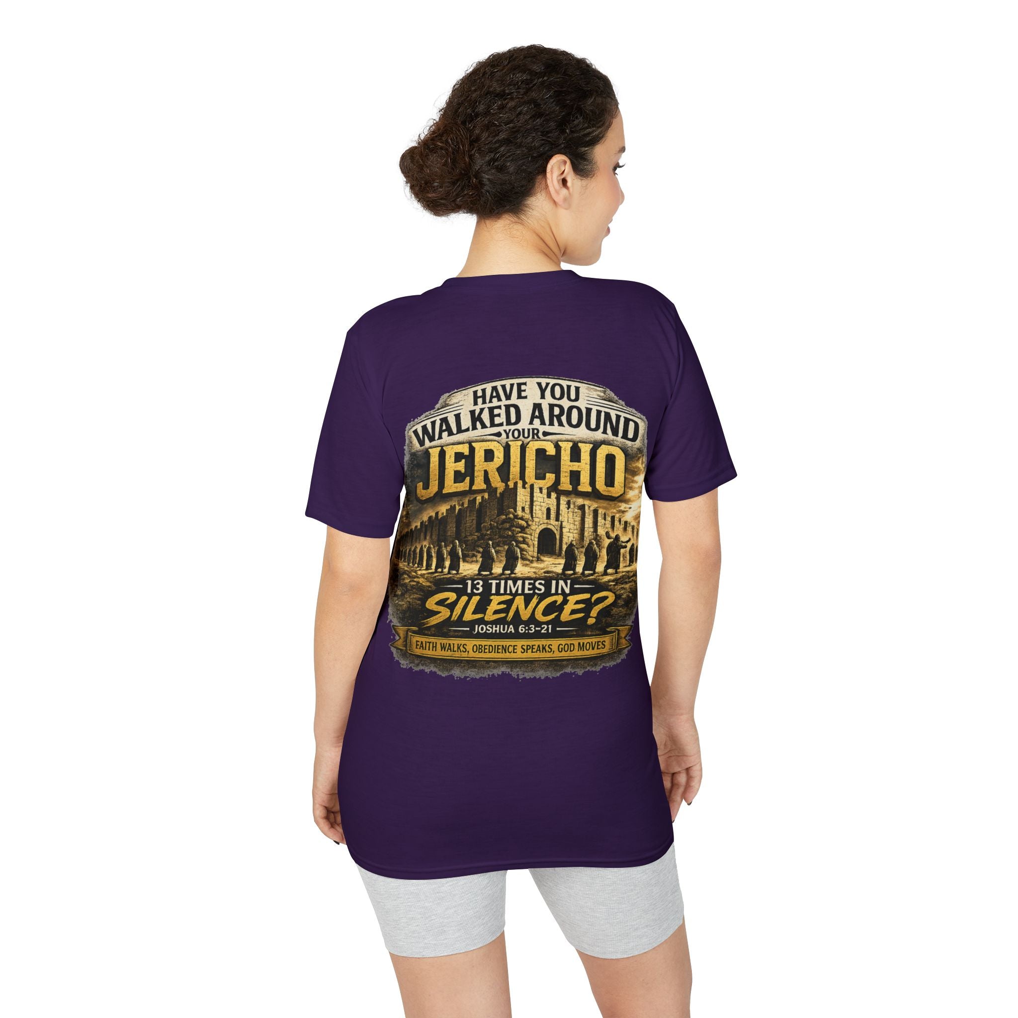 Have You Walked Around Your Jericho T-Shirt — Joshua 6:3-5 Inspirational Faith Tee