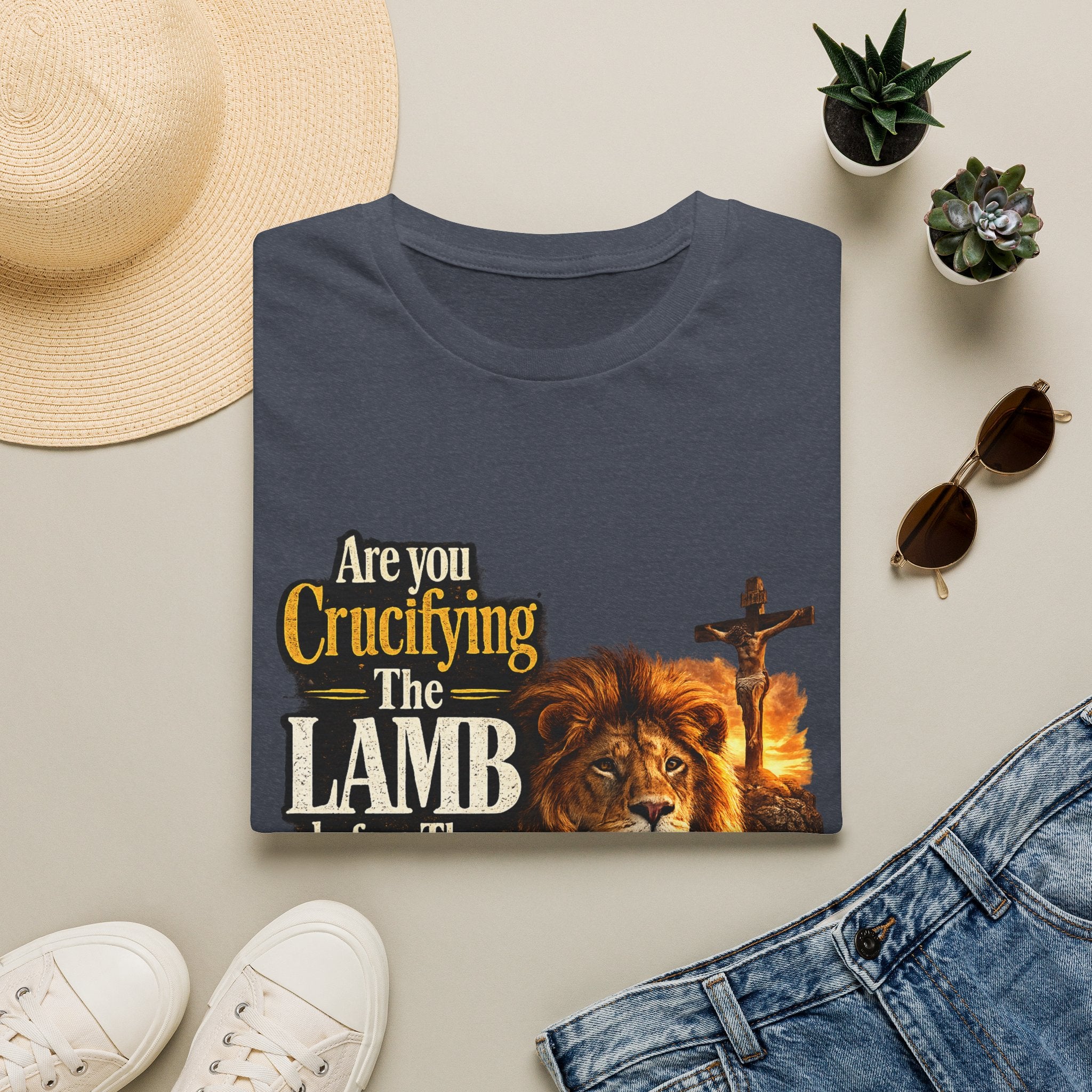 Lion and Lamb Christian T-Shirt