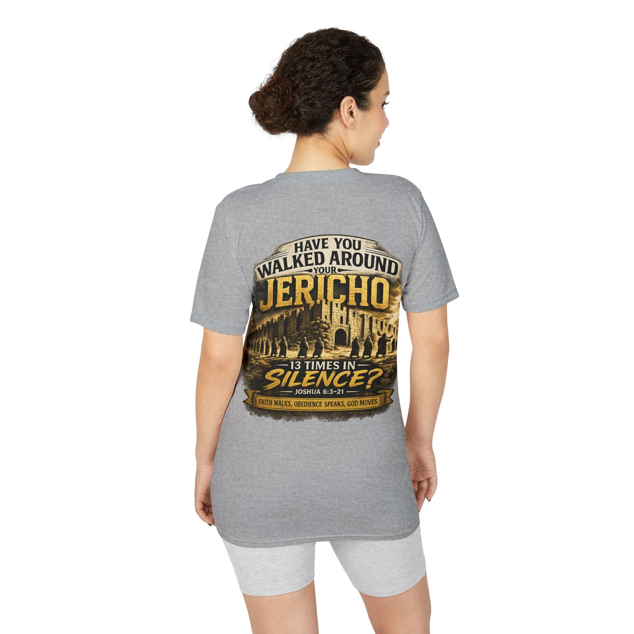 Have You Walked Around Your Jericho T-Shirt — Joshua 6:3-5 Inspirational Faith Tee