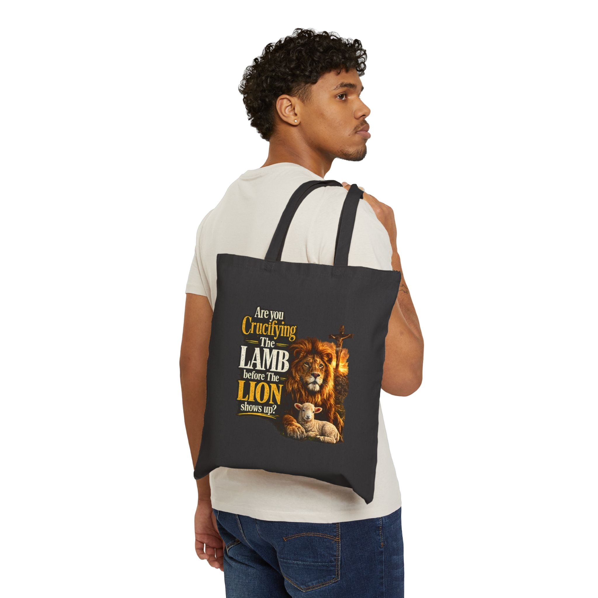 Lion and Lamb Tote