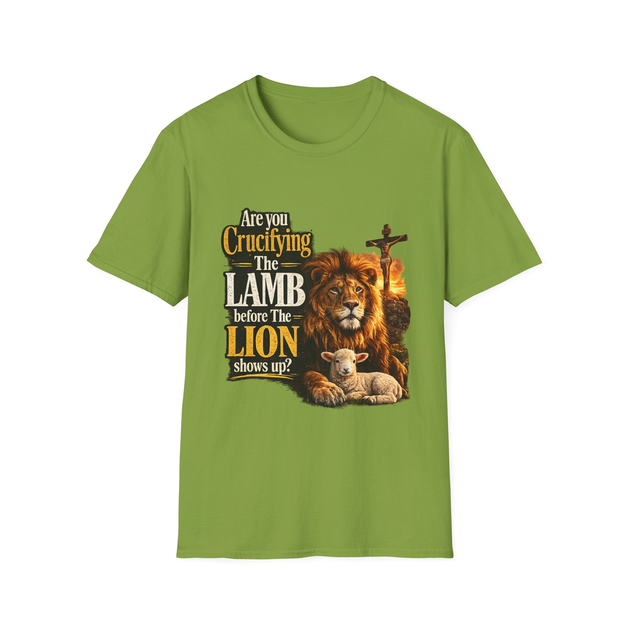 Lion and Lamb Christian T-Shirt