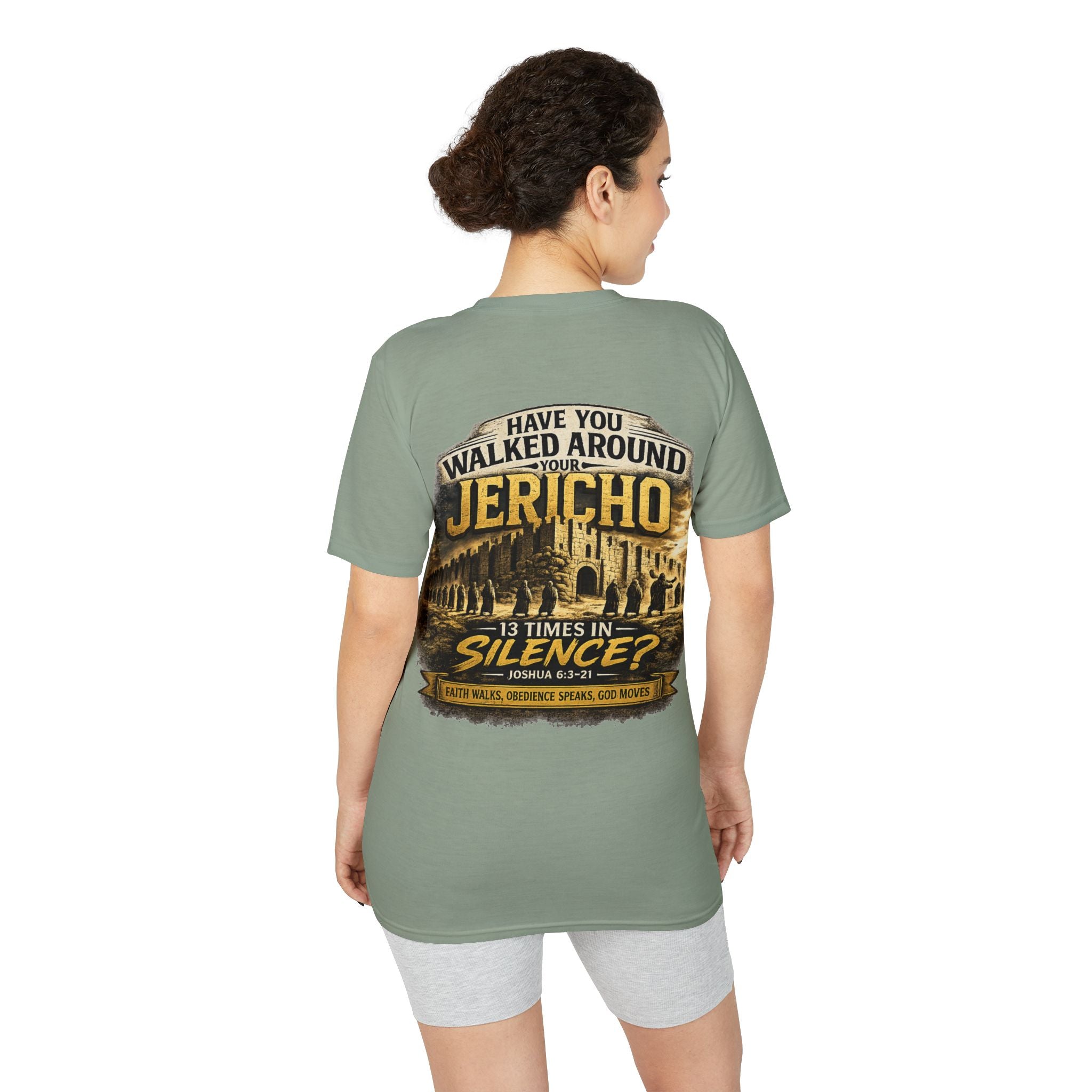 Have You Walked Around Your Jericho T-Shirt — Joshua 6:3-5 Inspirational Faith Tee