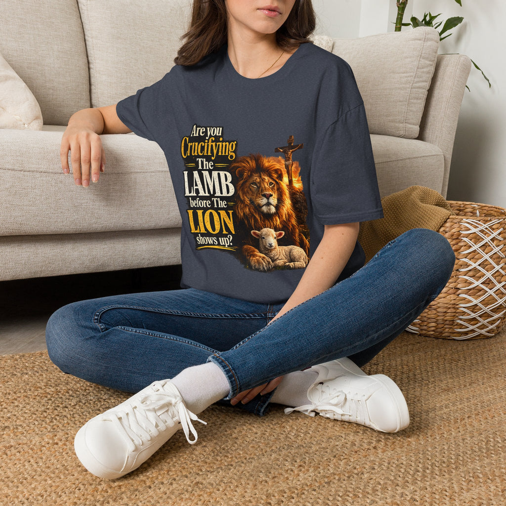Lion and Lamb Christian T-Shirt