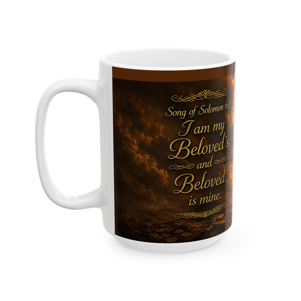 Song of Songs 6:3 'You Are My Beloved' Inspirational Coffee Mug