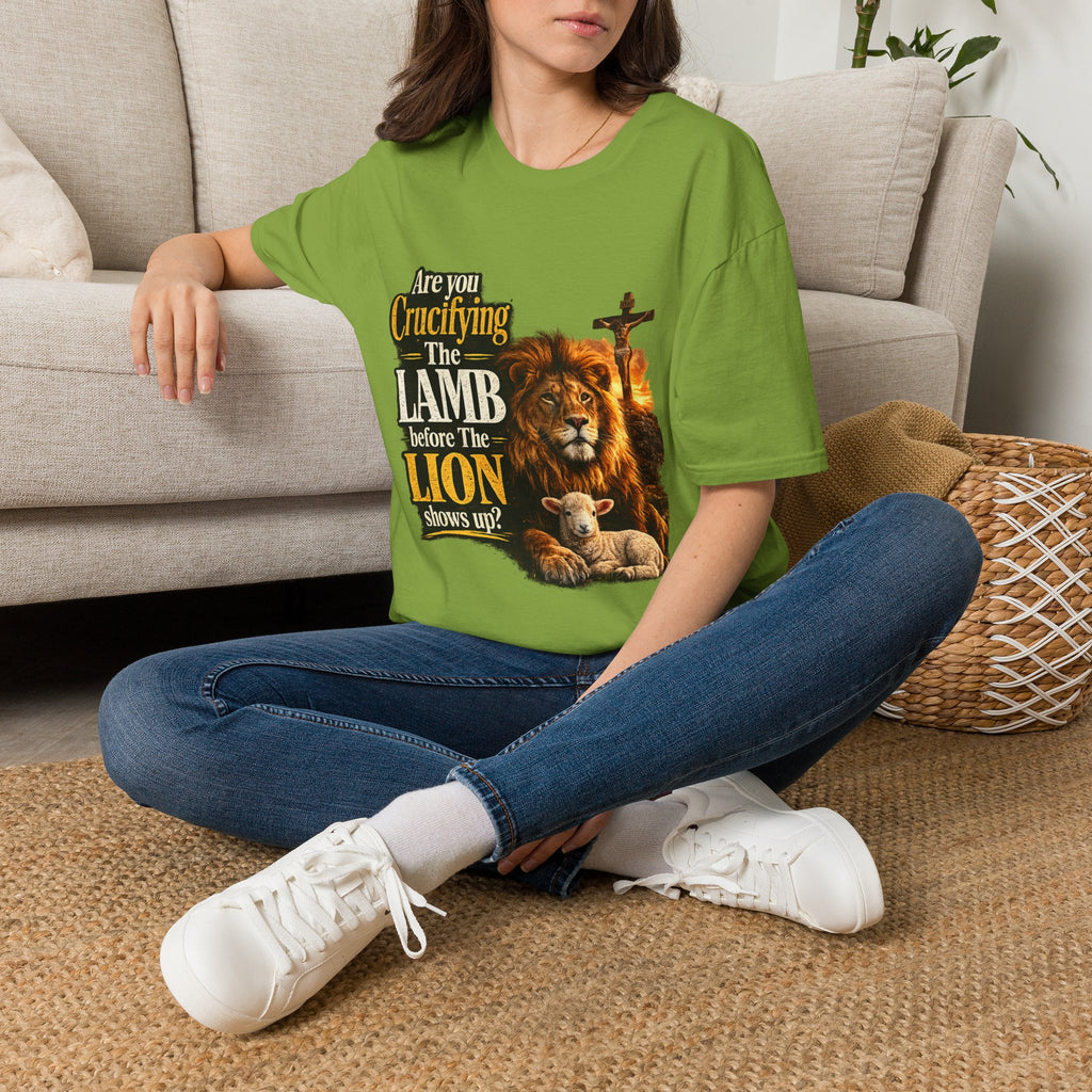 Lion and Lamb Christian T-Shirt