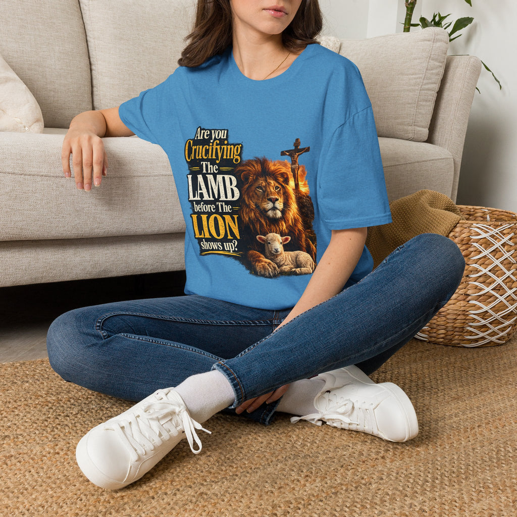 Lion and Lamb Christian T-Shirt